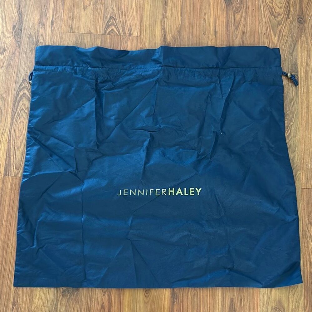XL huge navy Jennifer Haley dust bag 24x22 drawstring